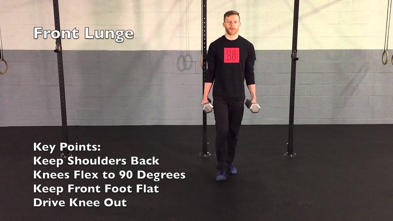 Front Lunge conditioning sport