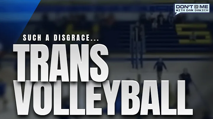 Trans Volleyball Player Spikes Ball Into Opponent'...