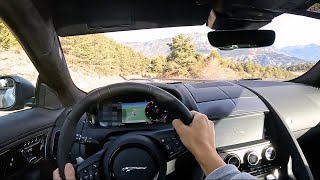 FLAT OUT In The Last Ever Jaguar F Type! | POV Drive