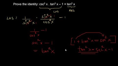 Trigonometric identities - Pythagorean, Reciprocal, Quotient identities examples explained (PART 1)