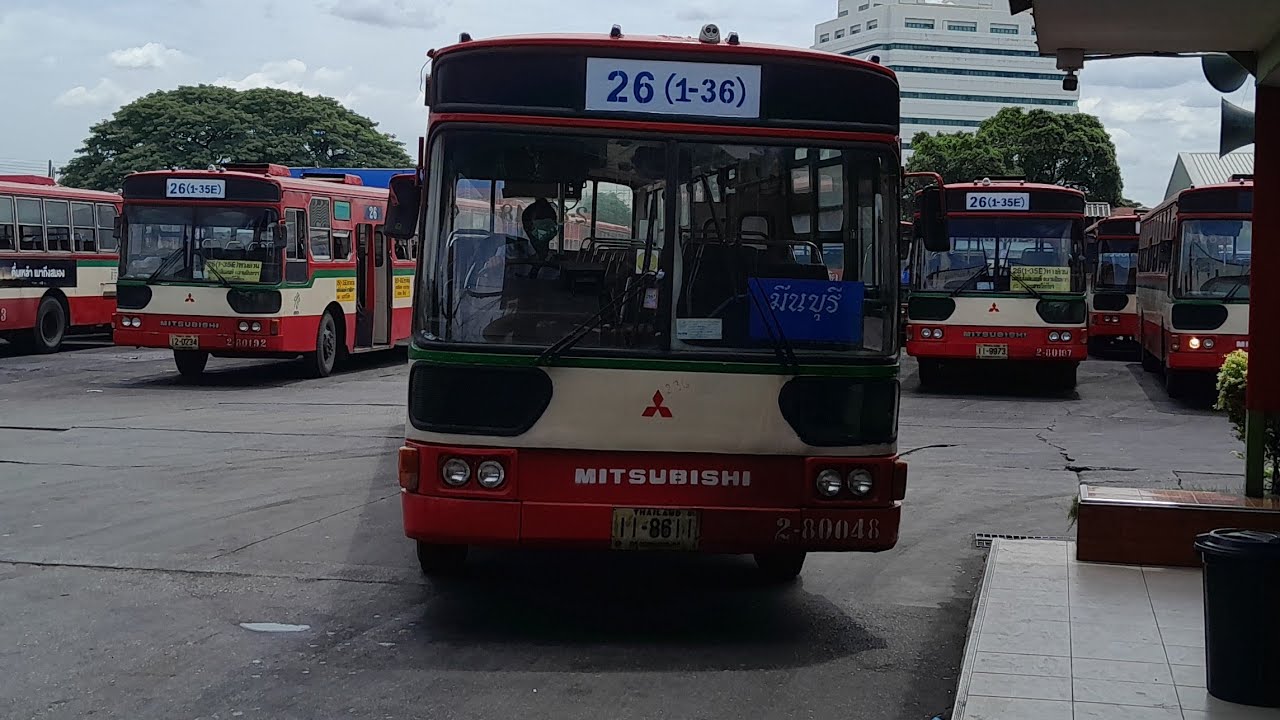 Bus land EP.26.7 รถเมล์สาย 26 [{1-36 ใหม่} (รถร้อนสาย 96เดิมไปหมอชิตใหม่) ]