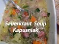 Polish Sauerkraut soup "KAPUSNIAK"  Episode #57