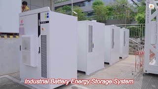 outdoor battery storage system high capacity 215kwh outdoor ess for peak shaving and load management