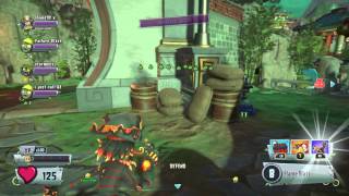 Plants vs Zombies Garden Warfare 2 Graveyard Ops Zen Garden Captain Flameface