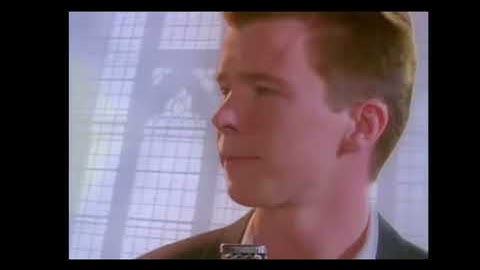 if you click on this video you will get rickrolled