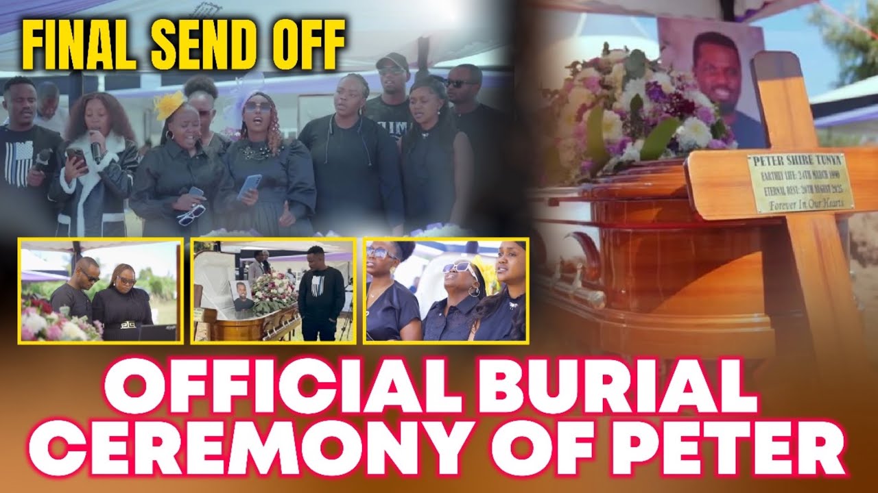 OFFICIAL BURIAL CEREMONY OF PETER | FINAL SEND OFF  @DOMINIONFAMILYINT 