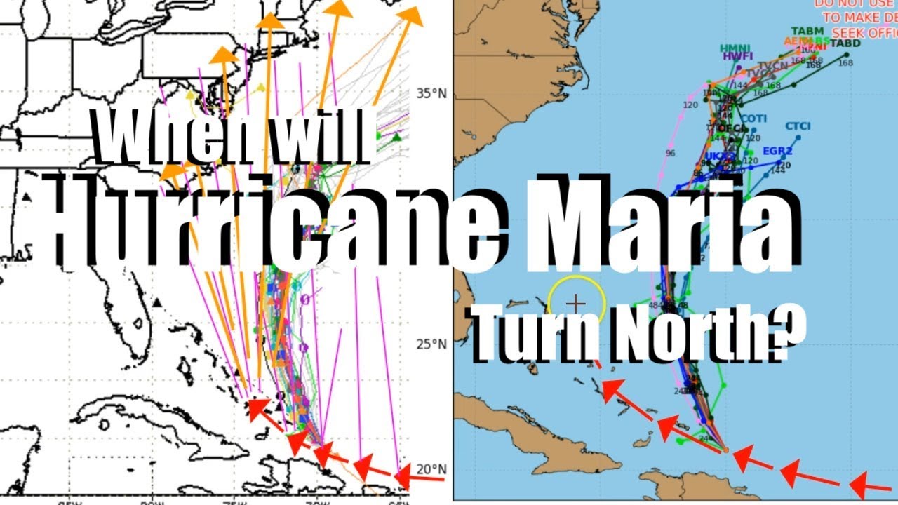 Hurricane Maria is turning into a big old penis