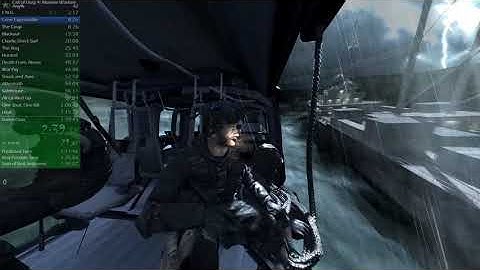 CoD4 Any% Speedrun - Old World Record (1:39:31,350)