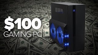A pc capable of gaming for less than $100? it's sort happening. no
links psu or case. but obviously you shouldn't buy any those old parts
new. thei...