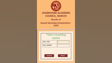 Jharkhand class 10th Result