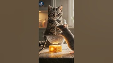 Mèo đần bắt chuột #cat #mouse #shorts