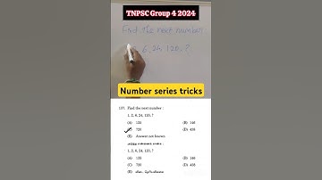 Number series Question TNPSC GROUP 4| group 2| group 1 | Previous Year Question | SuryaAcademy