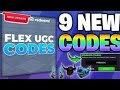 ⚠️NEW UPDATE💥 FLEX UGC CODES MAY 2026 - ROBLOX FLEX UGC CODES 2026 - FLEX UGC
