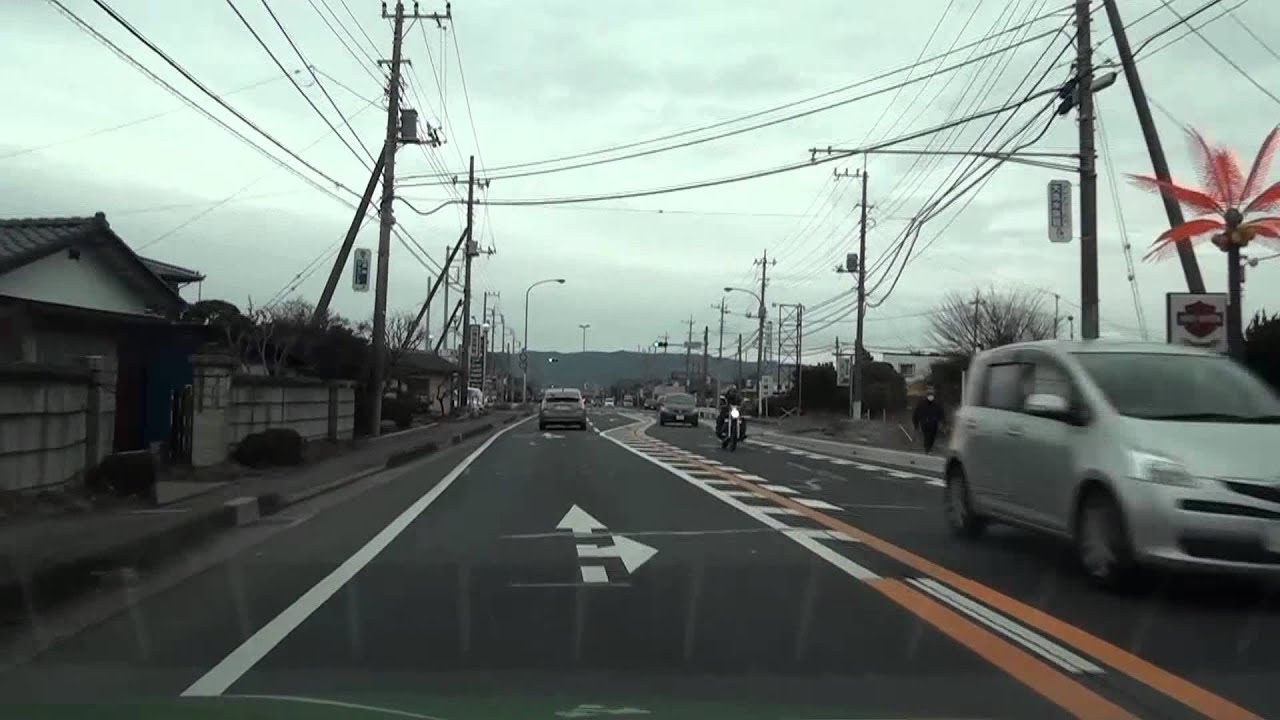 国道6号 その5 茨城県水戸市→ひたちなか市→東海村→日立市 YouTube