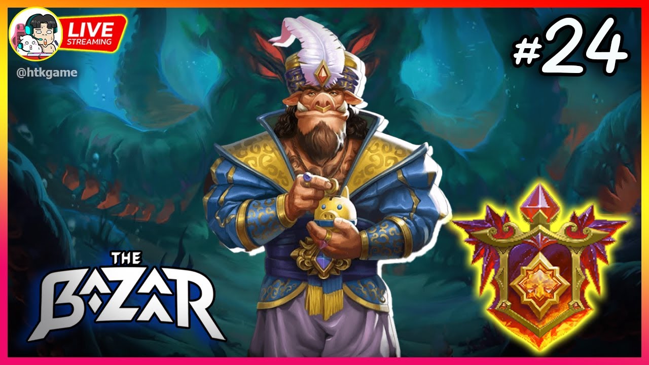 🔴#22 The Bazaar : Rank Legendary - Heo con và Hải Tặc ! - YouTube