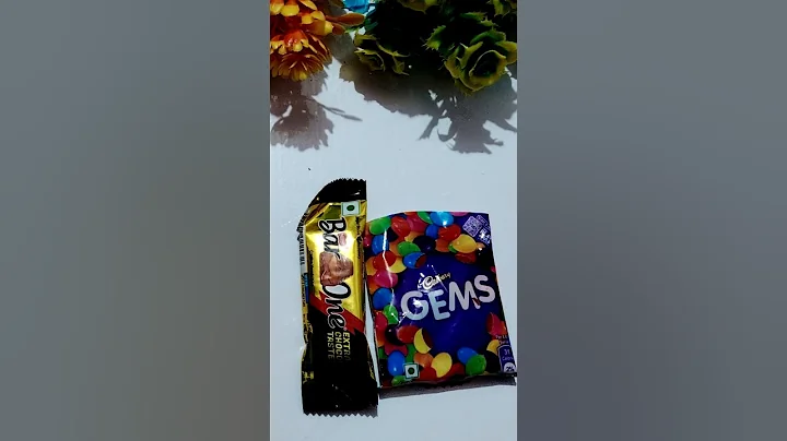 Nestle Bar One Chocolate and Cadbury Gems Popsicle #shorts #short #shortsfeed