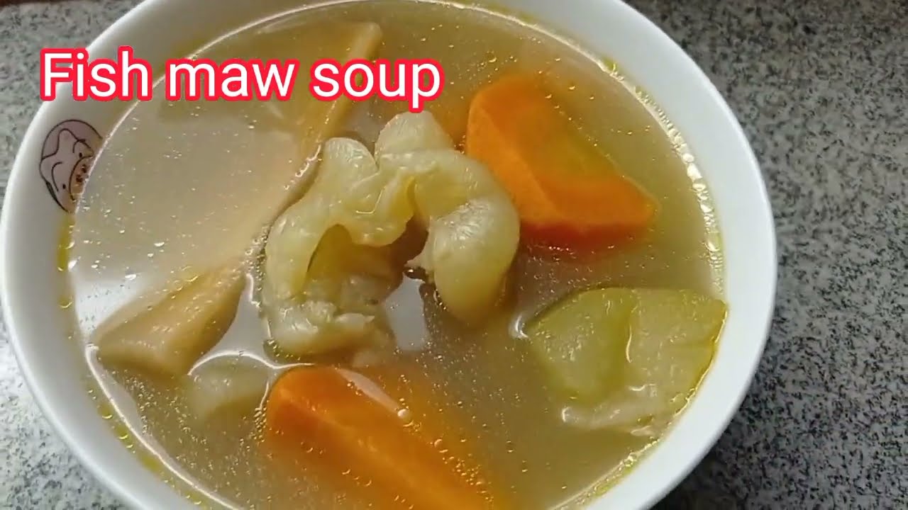 Fish maw soup 🍲 How to cook sayote with fish maw soup Chinese
