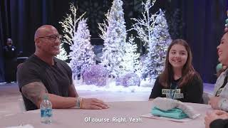 The Rock Meets Special MakeAWish Kids (PART 3)
