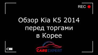 Компания Cars Expert! Обзор Kia K5 (Optima) из Кореи купленной нашей компанией