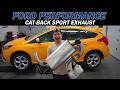 2013 Ford Focus ST Ford Performance Exhaust Install | Before &amp; After Sound