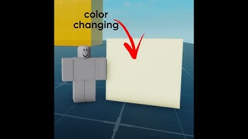 How to make color changing block!