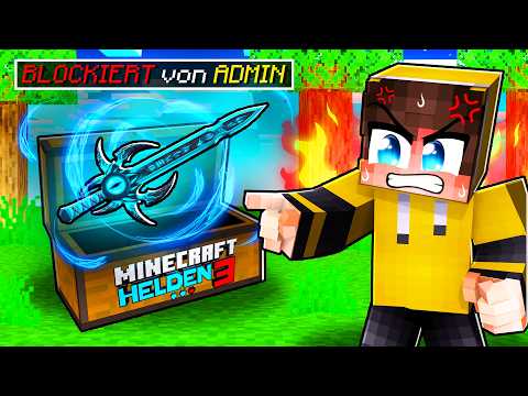 ADMIN GIB MIR ENDLICH mein GEWINNER ITEM! (Minecraft HELDEN 3)