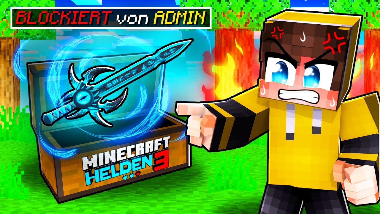 ADMIN GIB MIR ENDLICH mein GEWINNER ITEM! (Minecraft HELDEN 3)