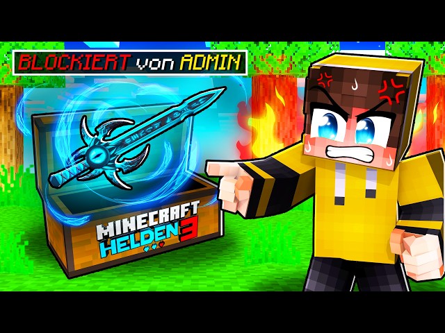 ADMIN GIB MIR ENDLICH mein GEWINNER ITEM! (Minecraft HELDEN 3)