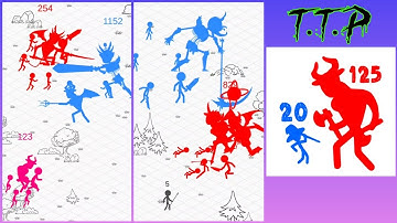 Number.io Stick Tower Defence Gameplay #1 Walkthrough Android Games All Levels Unlock Trailer