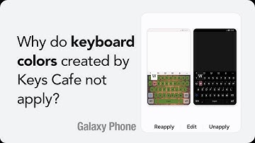 Why do keyboard colors created by Keys Cafe not apply?