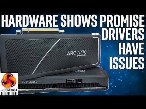 Intel Arc A770 / A750 LE Review: driver issues run amok
