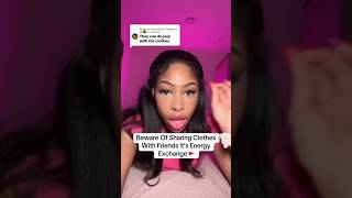 Sharing Clothes Is Energy Exchange