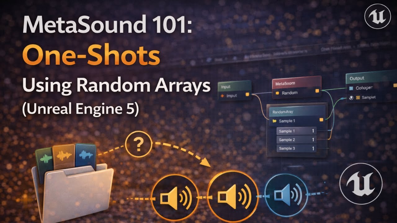 MetaSound 101: One-Shots Using Random Arrays (Unreal Engine 5) - YouTube