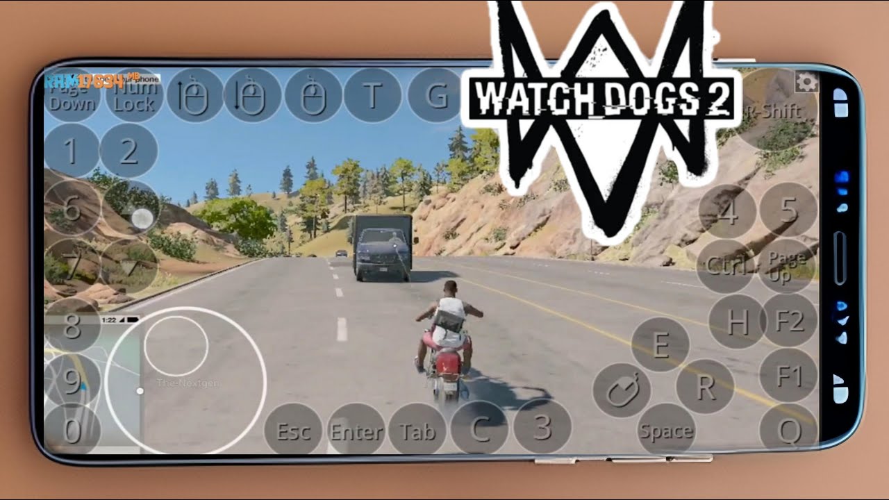 Watchdogs 2 Test on Mobile in Mobox Emulator - Graphic Update