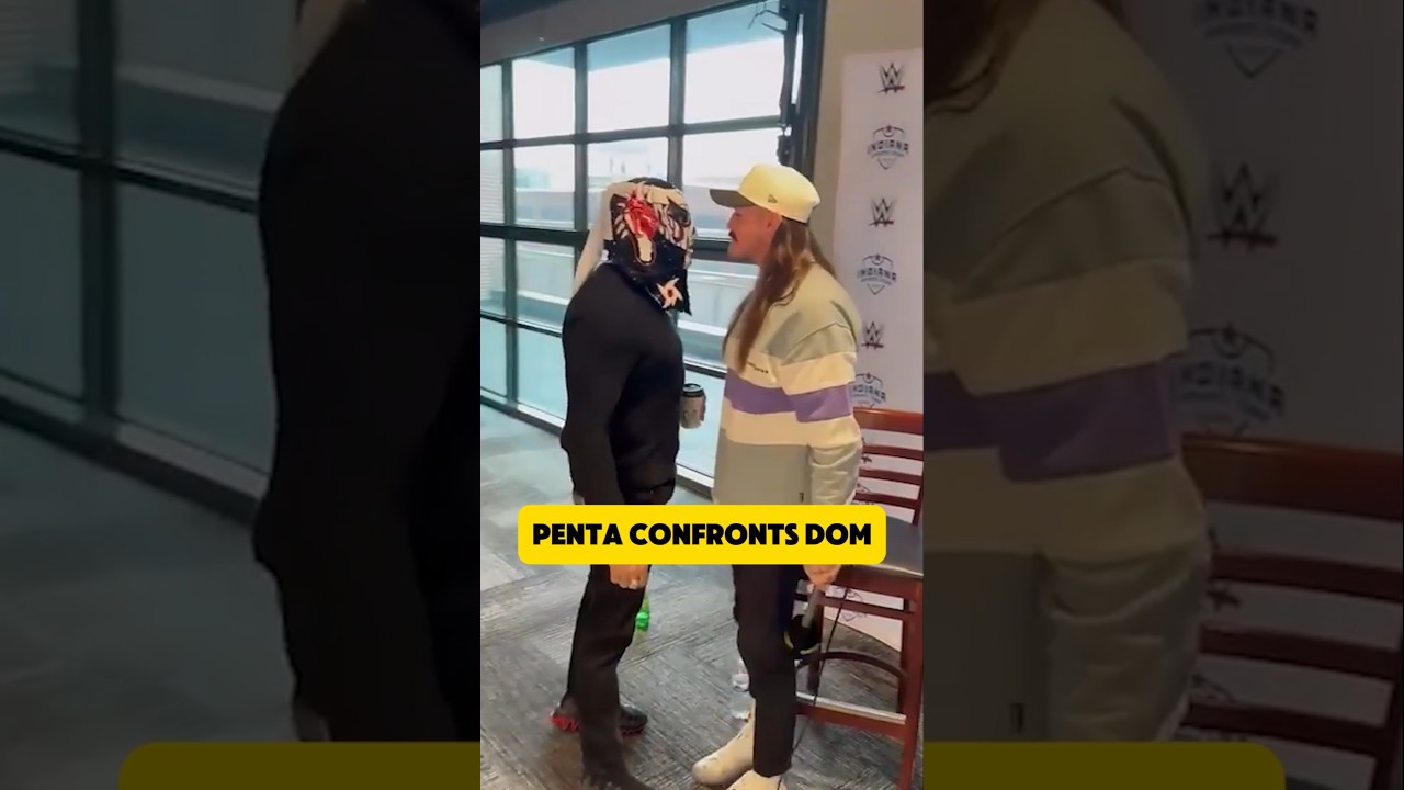 Пента и Доминик Мистерио лицом к лицу!💥