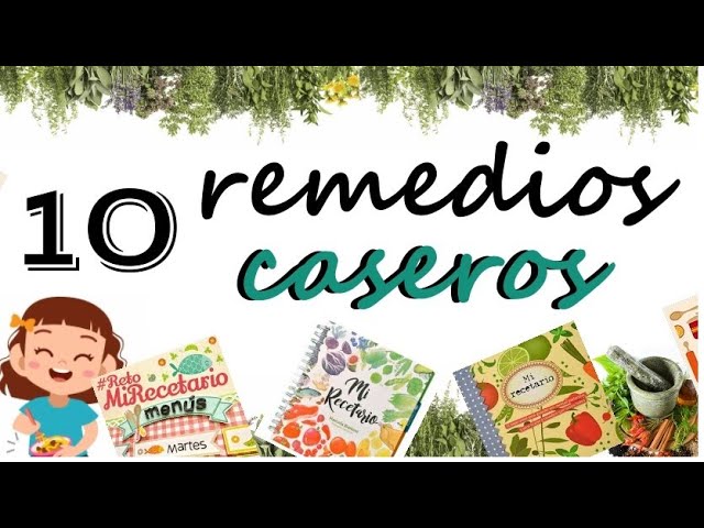 10 ejemplos de remedios caseros | Educación Primaria - YouTube