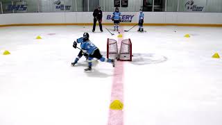 Back to Back Net Battle Hockey Game