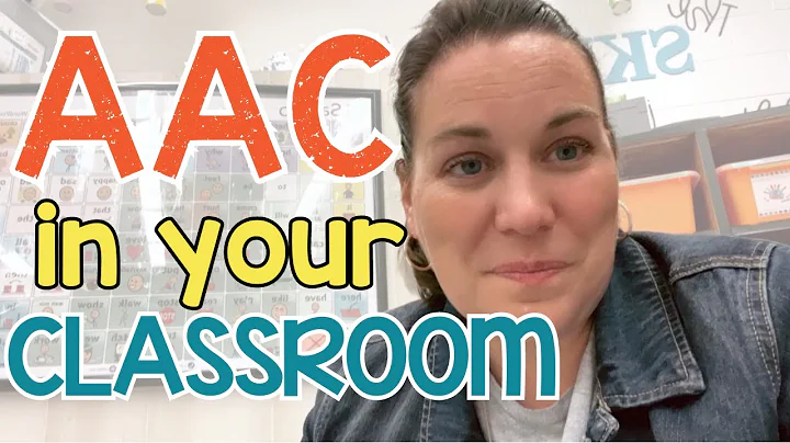 Supporting AAC Users in a Special Ed Classroom