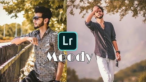 How to edit MOODY Brown | Lightroom Mobile Tutorial