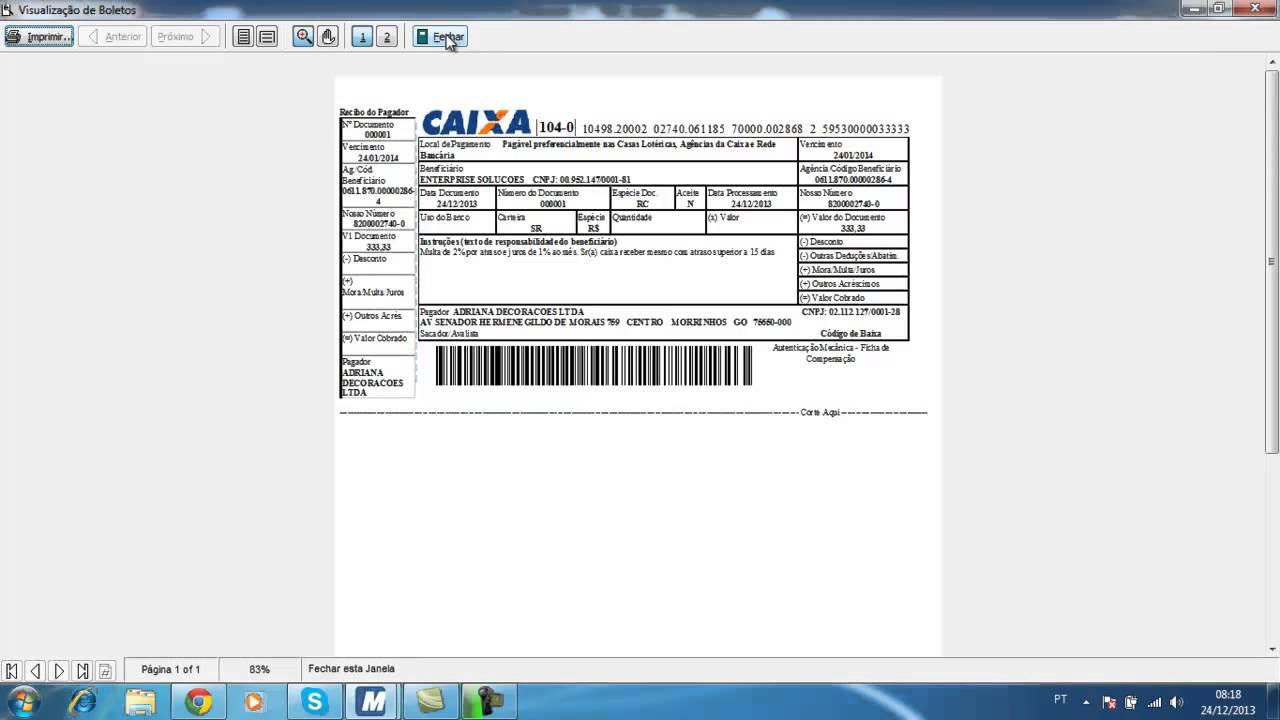 Boleto Bancario Boleto Bancario
