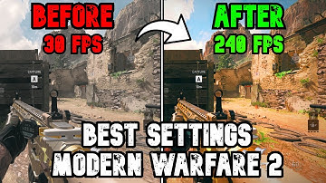 Best PC Settings for COD Modern Warfare 2 (Optimize FPS & Visibility) - ✅*NEW UPDATE*