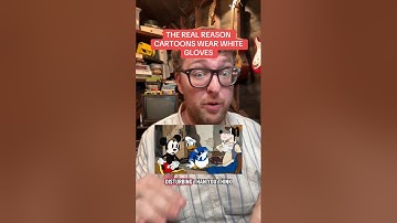 The disturbing reason why cartoon characters wear white gloves #movies #cinema #animation #disney