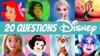 20 Questions | Disney Quiz