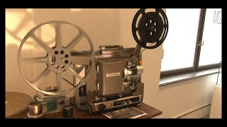ELMO 16 - FS  movie projector testing  HD. 720p.