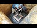 Foundation Techniques_1BHK Building Rcc Column Footing Reinforcement|Rcc Column Foundation