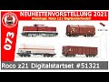 Roco Digital Startset z21 (51321) BR 114 + 3 Güterwagen DR Epoche IV DCC Kondensator Multimaus