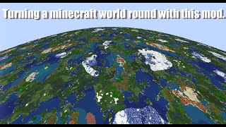 Is the world of Minecraft not flat?