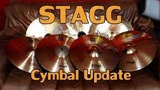 New Cymbals Setup from STAGG