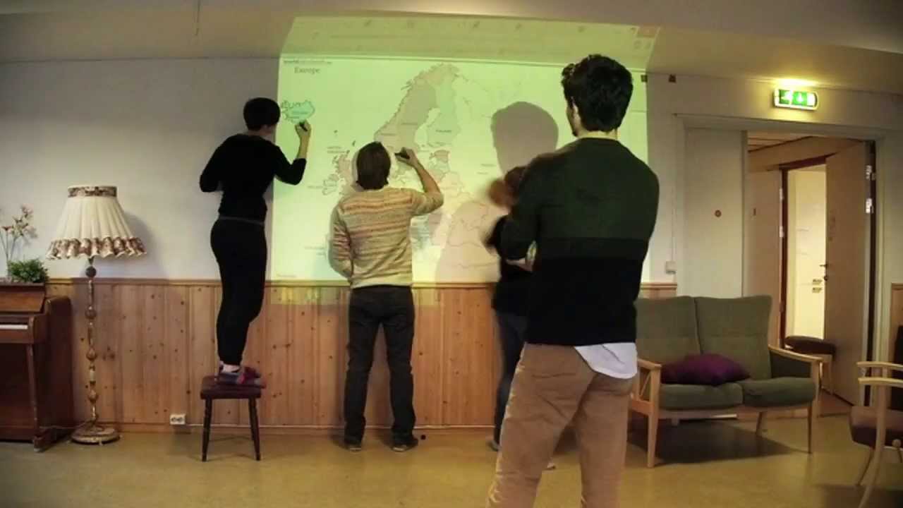 Geography lessons at Persaunet