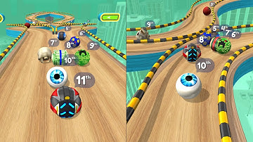 Going Balls - EPIC RACE LEVEL Gameplay #154